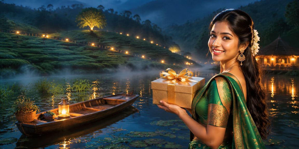 বাংলাদেশের চা বাগানে বসে মোবাইলে লটারি গেম উপভোগ
